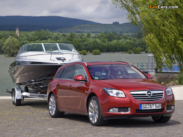 Opel Insignia Turbo 4x4 Sports Tourer 2008–13 wallpapers (640 x 480)