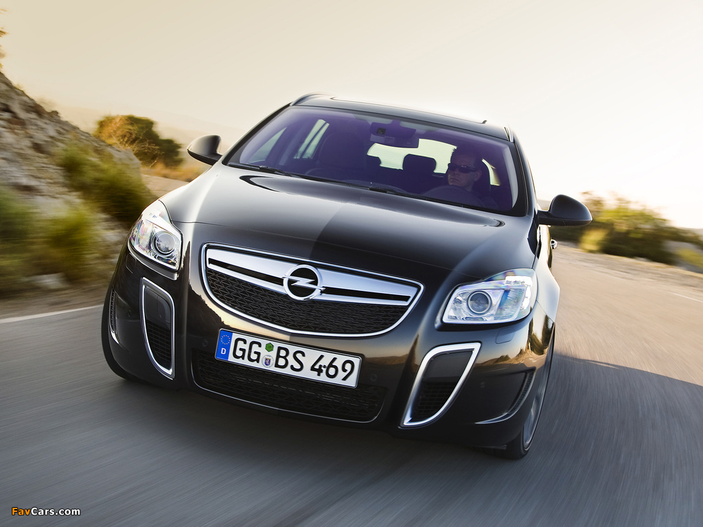 Opel Insignia OPC Sports Tourer 2009–13 images (1024 x 768)