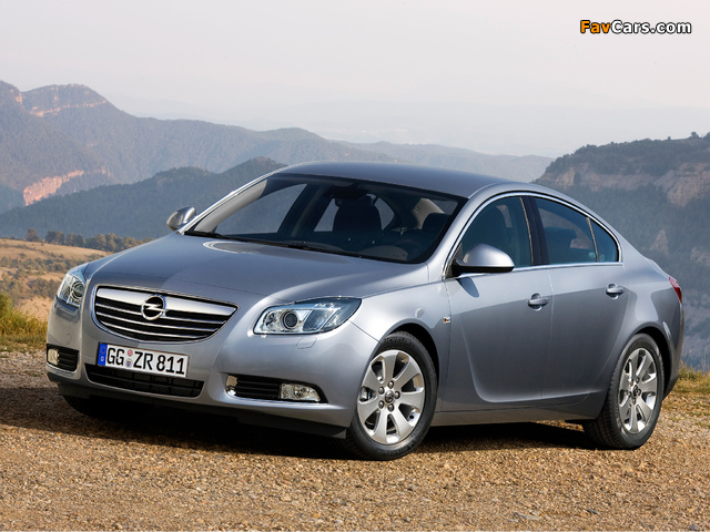 Opel Insignia ecoFLEX 2009–13 images (640 x 480)