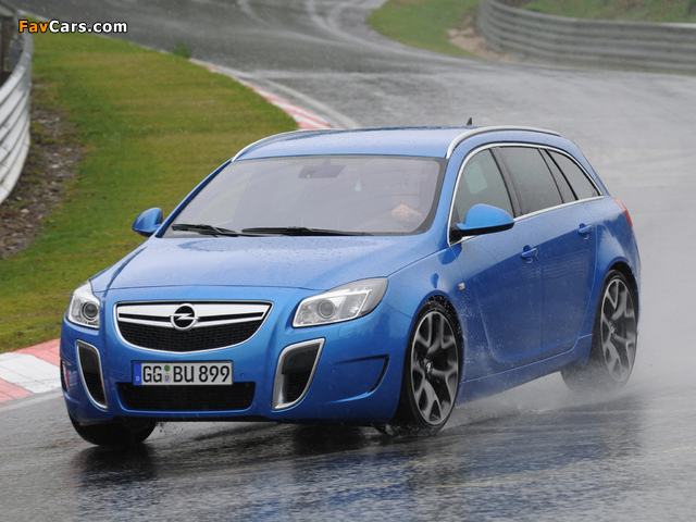 Opel Insignia OPC Sports Tourer 2009–13 images (640 x 480)