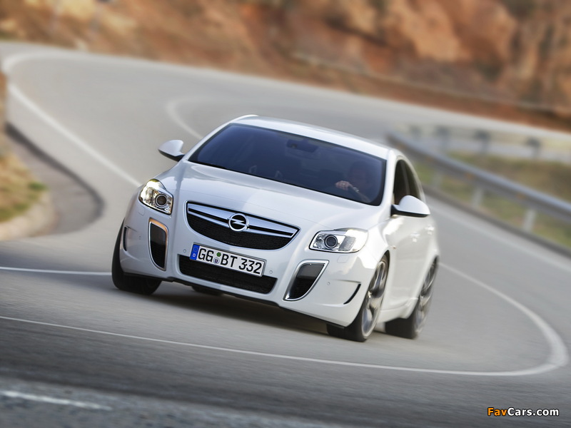 Opel Insignia OPC 2009–13 photos (800 x 600)