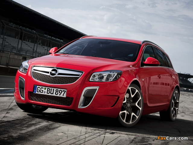 Opel Insignia OPC Sports Tourer 2009–13 photos (640 x 480)