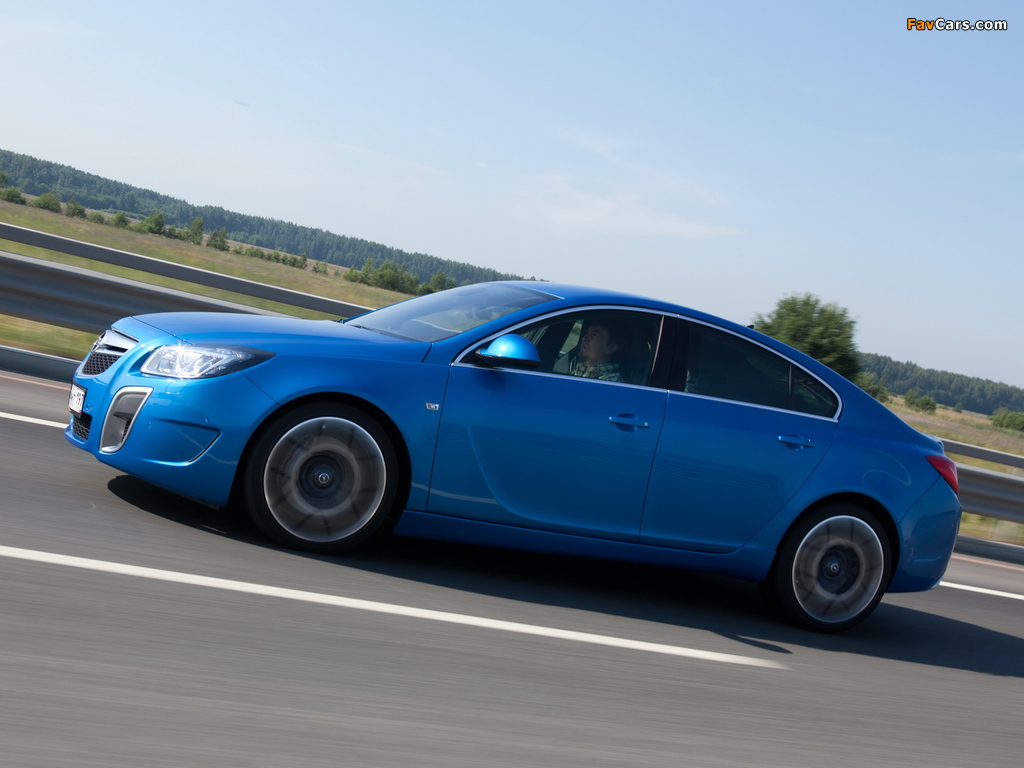 Opel Insignia OPC 2009–13 pictures (1024 x 768)