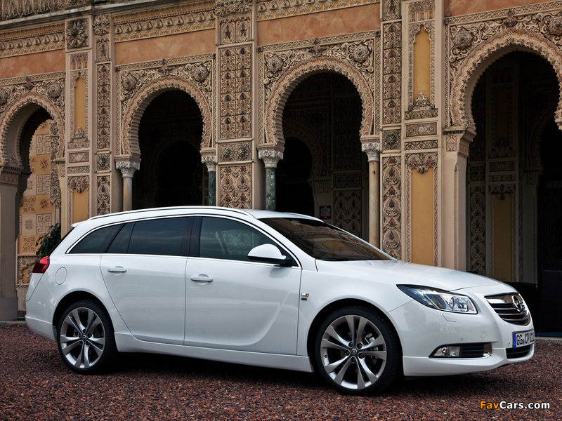 Opel Insignia OPC Package Sports Tourer 2009–13 pictures (800 x 600)