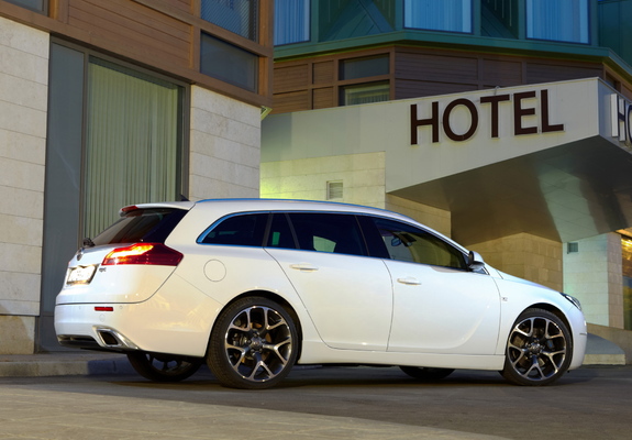 Opel Insignia OPC Sports Tourer 2009–13 wallpapers