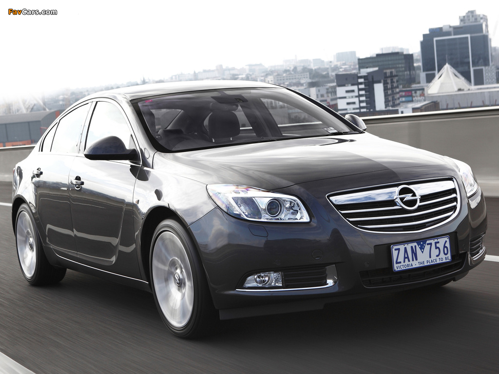 Opel Insignia Turbo AU-spec 2012–13 wallpapers (1024 x 768)