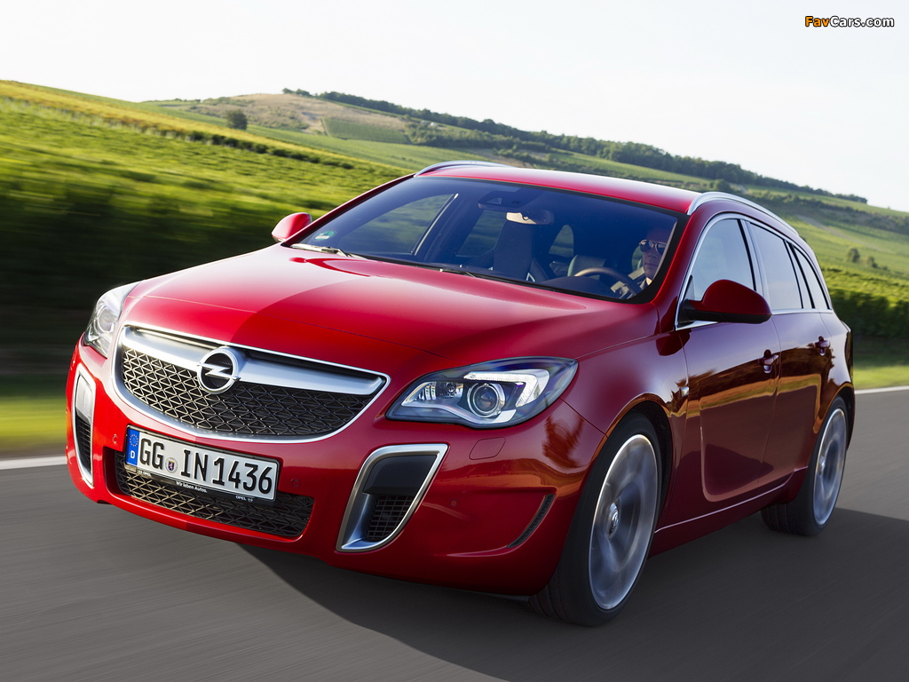 Opel Insignia OPC Sports Tourer 2013 pictures (1024 x 768)