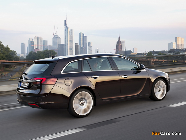 Opel Insignia Sports Tourer 2013 pictures (640 x 480)