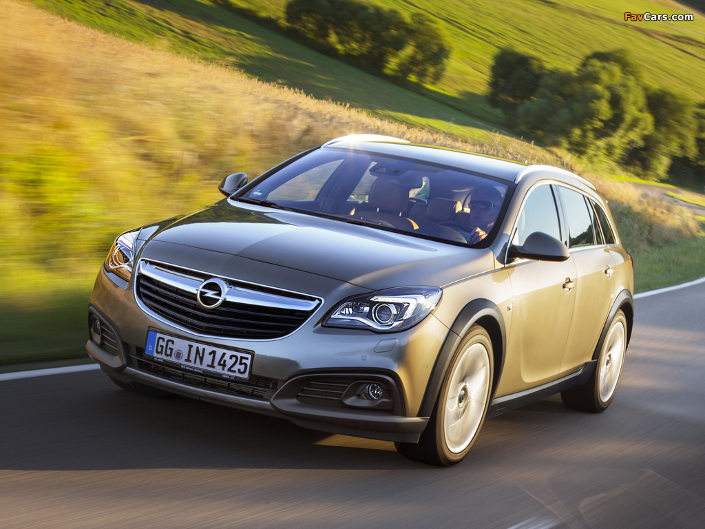 Opel Insignia Country Tourer 2013 wallpapers (1024 x 768)