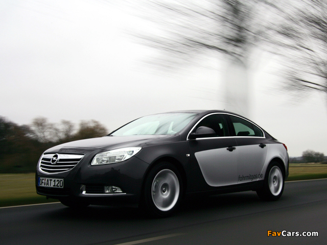 Photos of Fahrmitgas.de Opel Insignia Autogas 2009 (640 x 480)