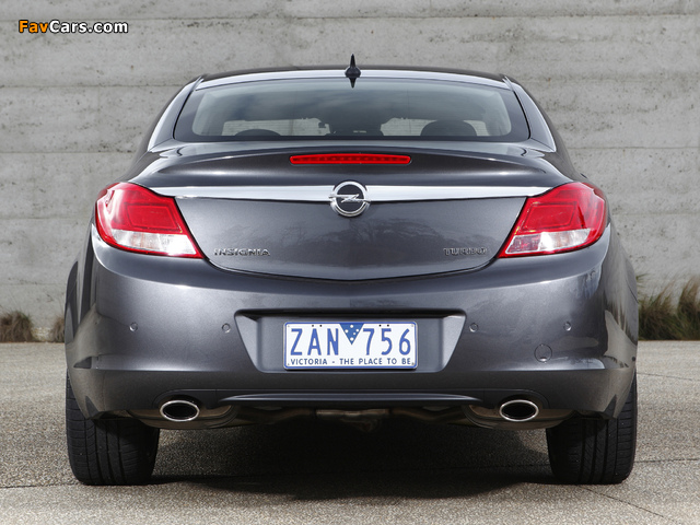 Photos of Opel Insignia Turbo AU-spec 2012–13 (640 x 480)