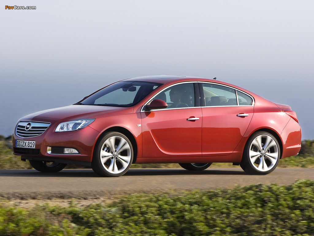 Pictures of Opel Insignia Turbo 2008–13 (1024 x 768)