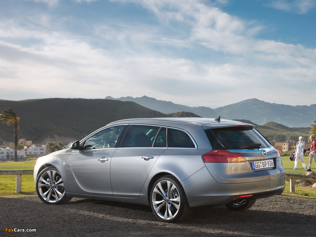 Pictures of Opel Insignia Sports Tourer 2008–13 (1024 x 768)