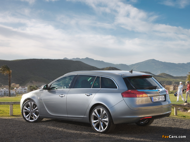 Pictures of Opel Insignia Sports Tourer 2008–13 (800 x 600)