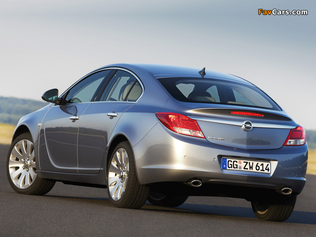 Pictures of Opel Insignia Hatchback 2008 (640 x 480)