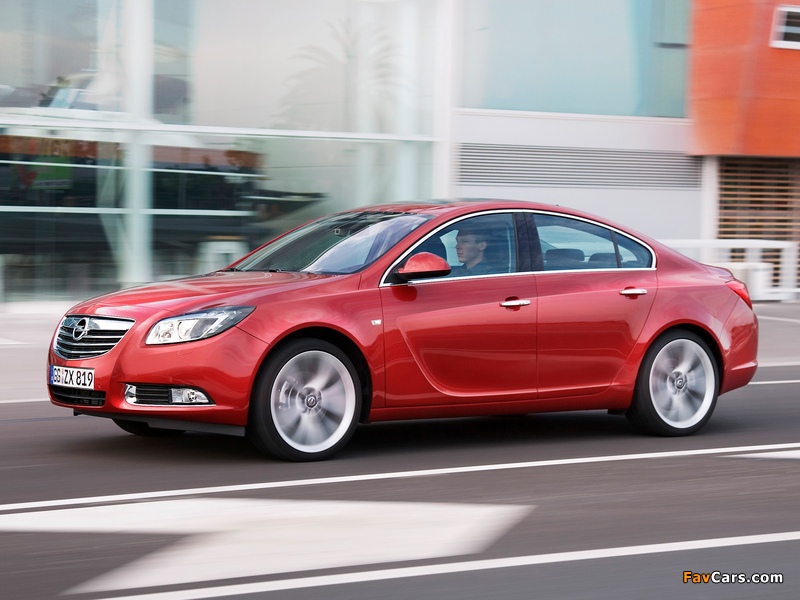 Pictures of Opel Insignia Turbo 2008–13 (800 x 600)