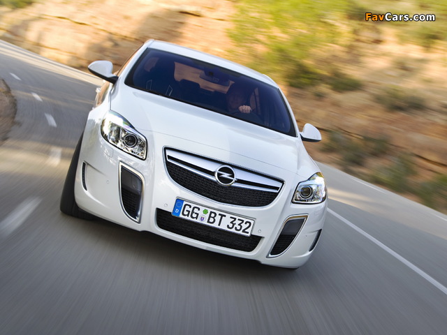 Pictures of Opel Insignia OPC 2009–13 (640 x 480)