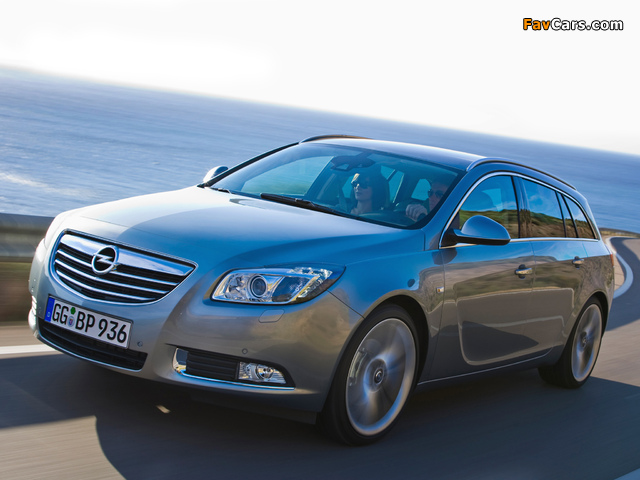 Opel Insignia Sports Tourer 2008–13 wallpapers (640 x 480)