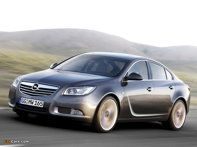 Opel Insignia 2008 wallpapers (800 x 600)