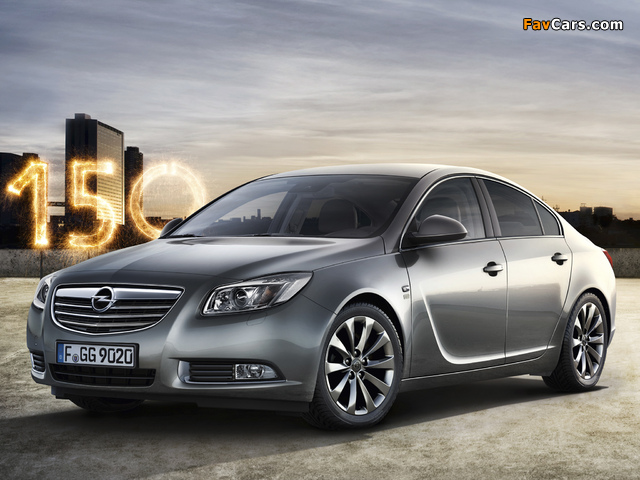 Opel Insignia 150th Anniversary 2012 wallpapers (640 x 480)