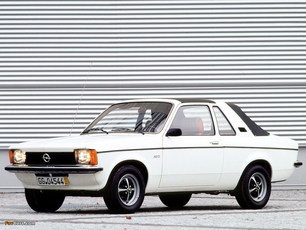 Images of Opel Kadett Aero (C) 1976–78 (1024 x 768)
