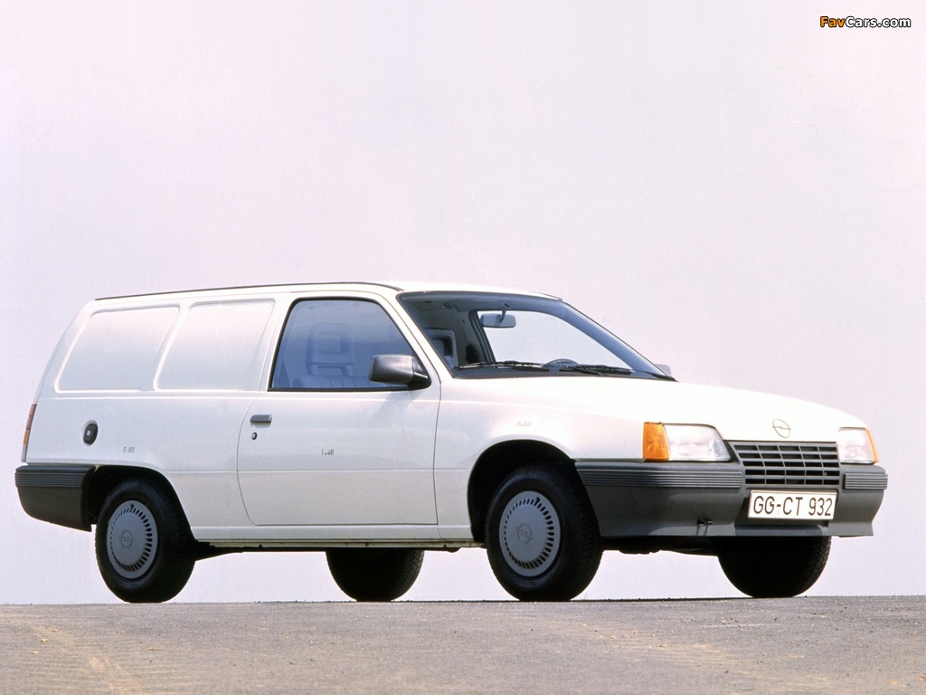 Images of Opel Kadett Lieferwagen (E) 1984–89 (1024 x 768)