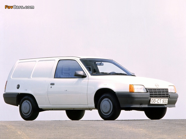 Images of Opel Kadett Lieferwagen (E) 1984–89 (640 x 480)