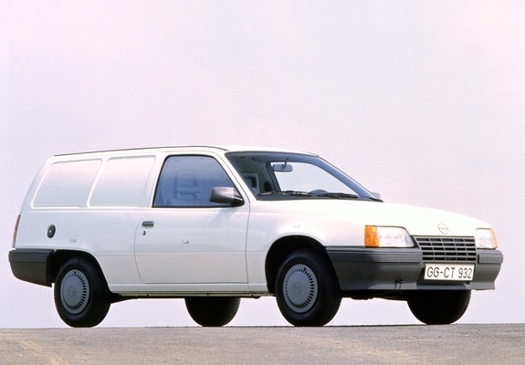 Images of Opel Kadett Lieferwagen (E) 1984–89