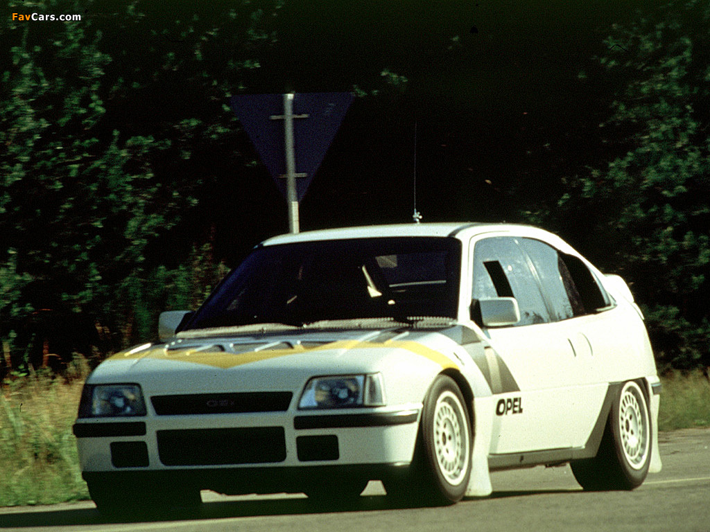 Images of Opel Kadett Rallye 4x4 Gr.B (E) 1985 (1024 x 768)