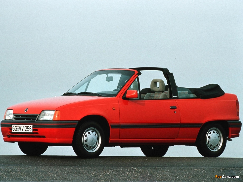 Images of Opel Kadett Cabrio (E) 1989–93 (1024 x 768)