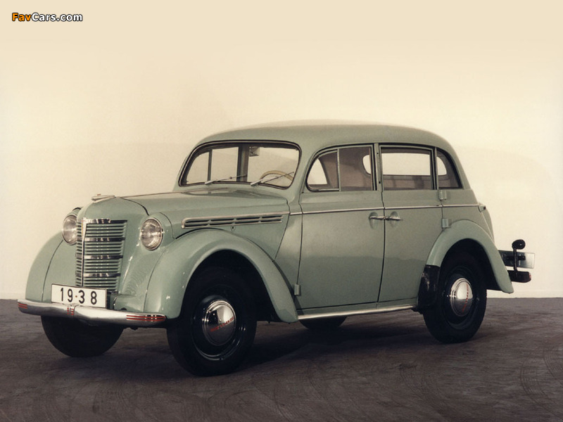 Opel Kadett 4-door Limousine (K38) 1938–40 images (800 x 600)
