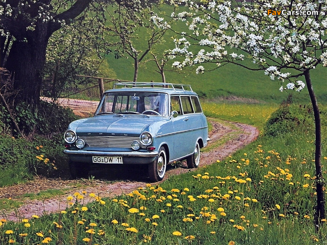 Opel Kadett Caravan (A) 1963–65 images (640 x 480)