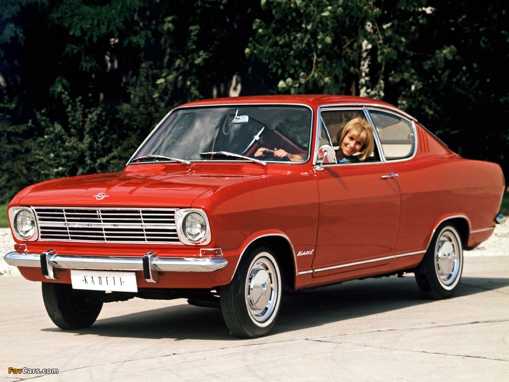 Opel Kadett Coupe (B) 1965–70 photos (1024 x 768)