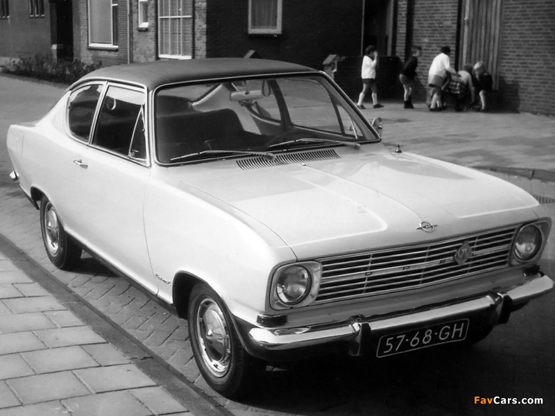 Opel Kadett Coupe (B) 1965–70 wallpapers (800 x 600)
