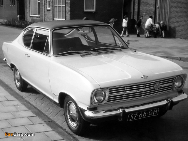 Opel Kadett Coupe (B) 1965–70 wallpapers (640 x 480)
