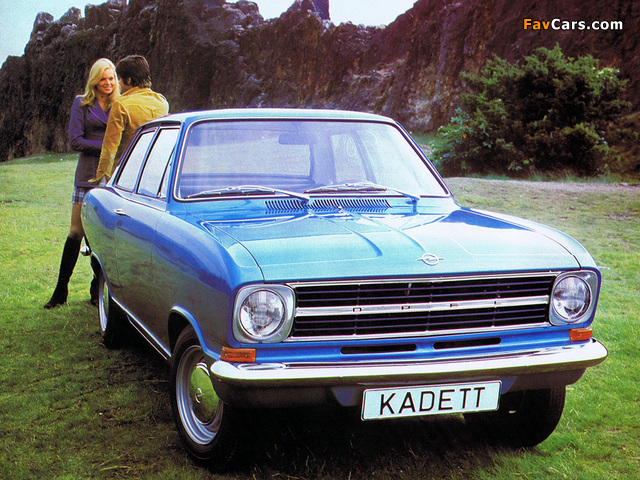 Opel Kadett 2-door Sedan (B) 1965–73 wallpapers (640 x 480)