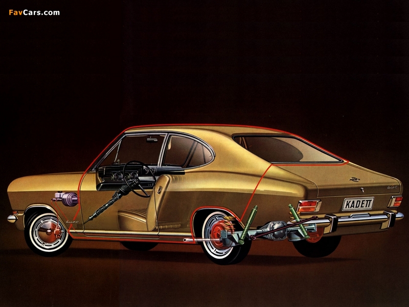 Opel Kadett LS Coupe (B) 1967–73 pictures (800 x 600)