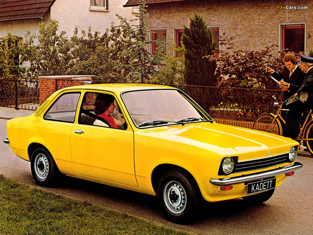 Opel Kadett 2-door Sedan (C) 1973–77 images (1024 x 768)