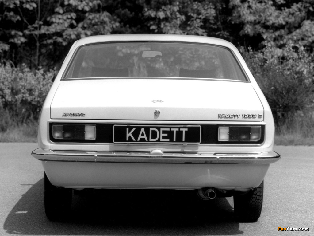 Opel Kadett Coupe (C) 1973–77 pictures (1024 x 768)