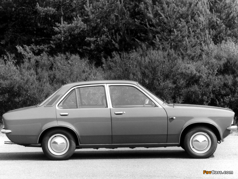 Opel Kadett 4-door Sedan (C) 1973–77 wallpapers (800 x 600)