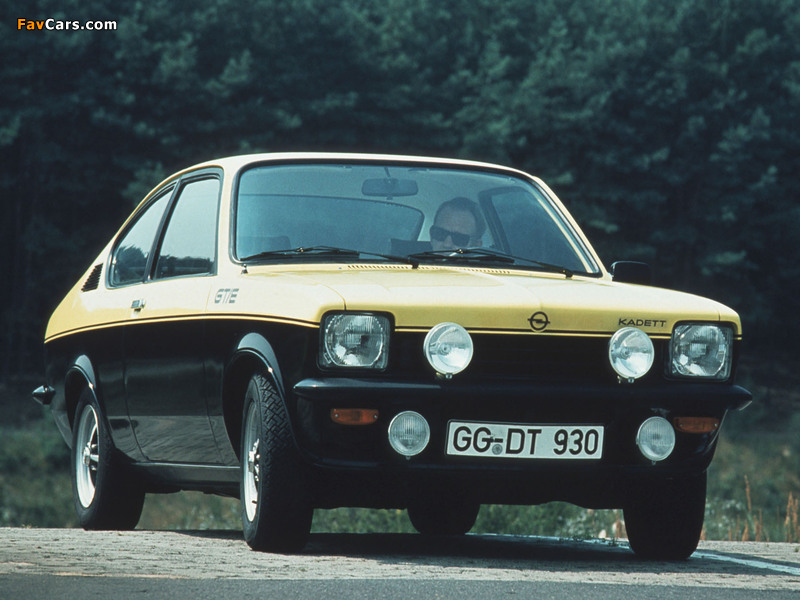 Opel Kadett GT/E (C) 1975–77 photos (800 x 600)
