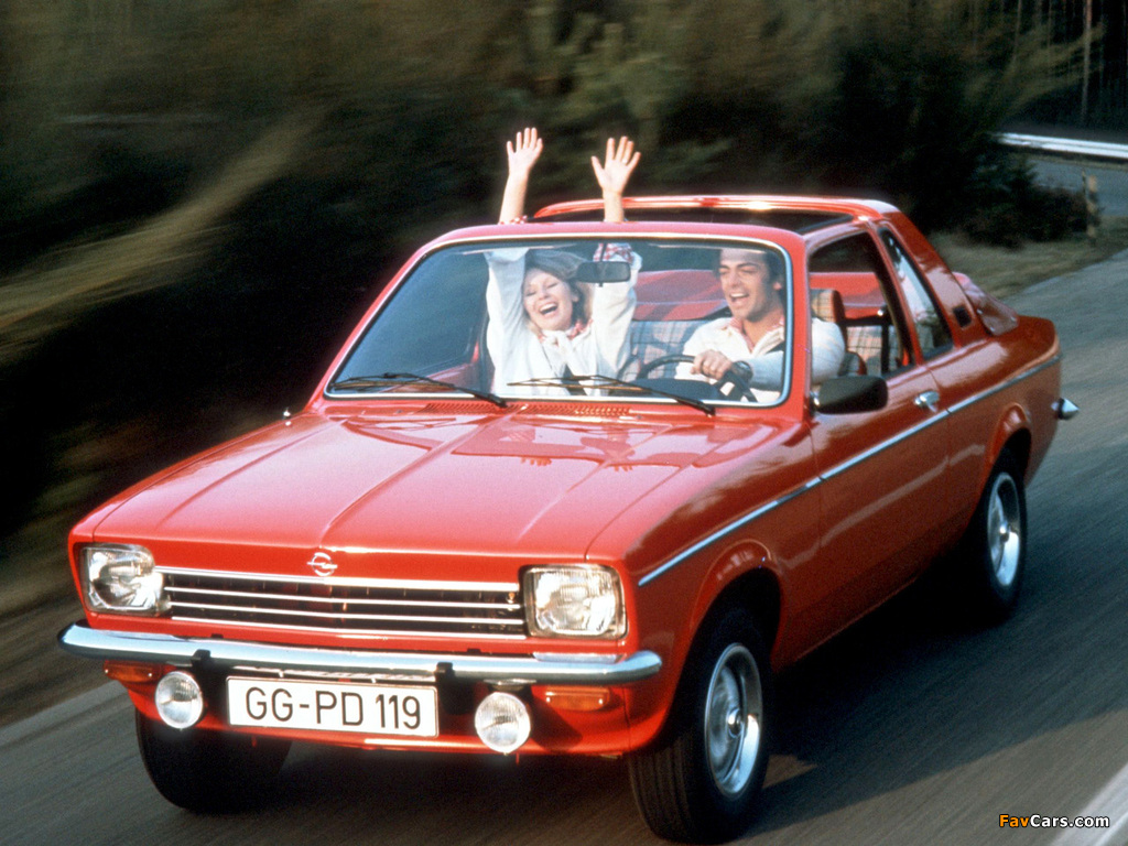 Opel Kadett Aero (C) 1976–78 photos (1024 x 768)