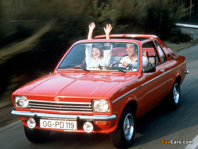 Opel Kadett Aero (C) 1976–78 photos (640 x 480)
