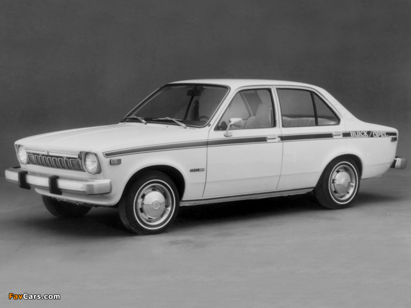 Buick/Opel Sedan 1976–78 pictures (800 x 600)
