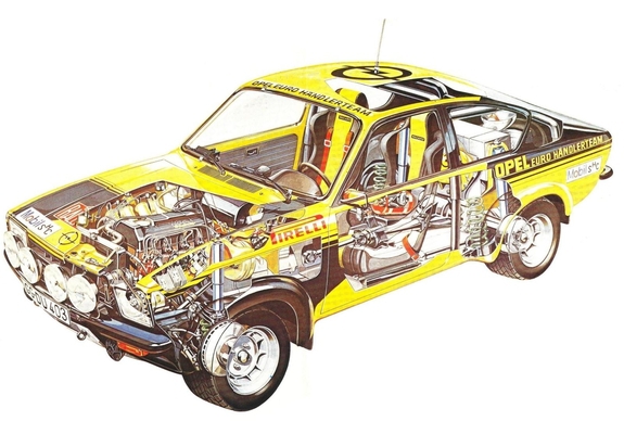 Opel Kadett GT/E Rallye Car () 1976–77 wallpapers