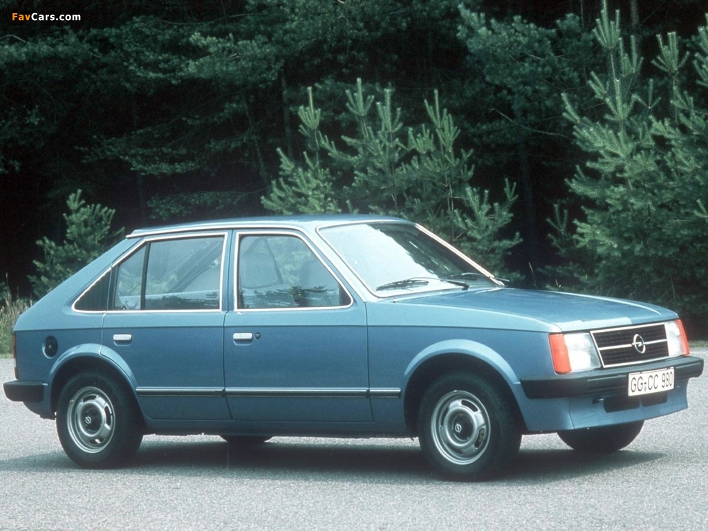 Opel Kadett 5-door (D) 1979–84 images (1024 x 768)