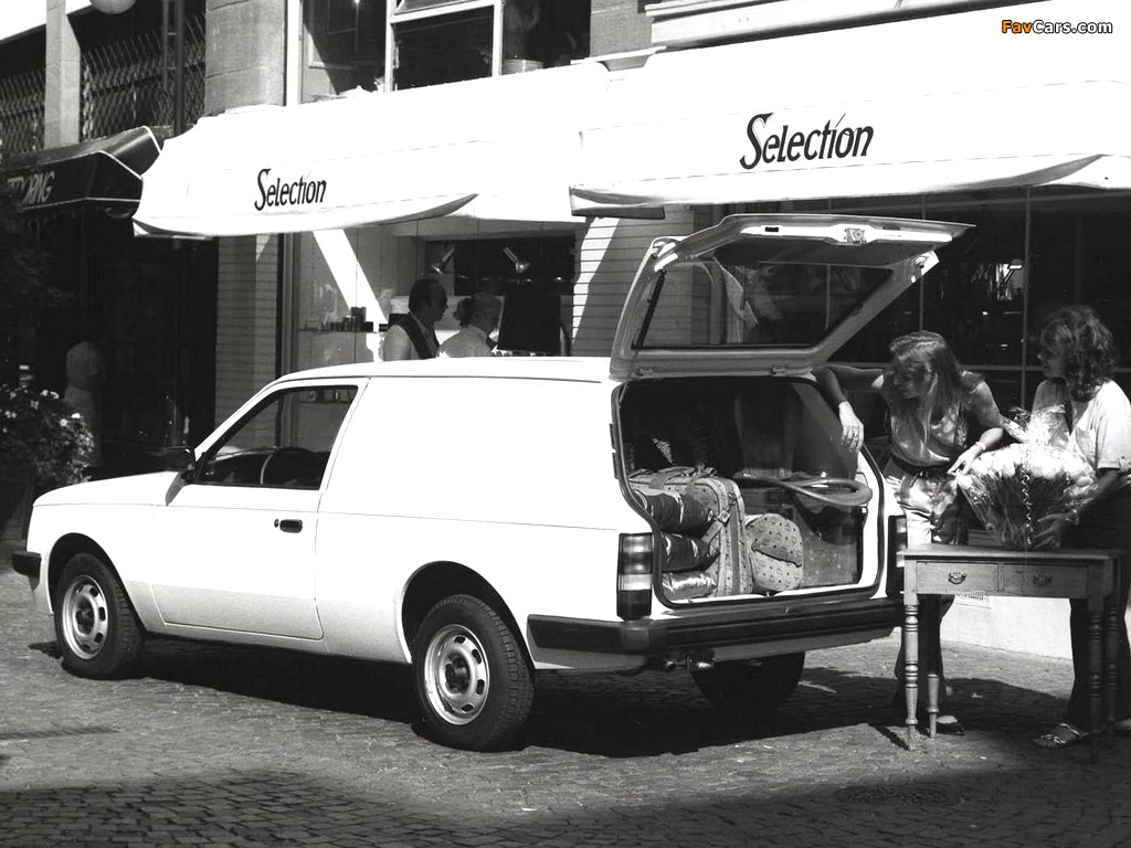 Opel Kadett Lieferwagen (D) 1979–85 images (1024 x 768)