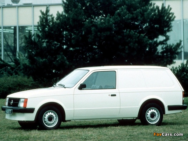 Opel Kadett Van (D) 1979–85 photos (640 x 480)