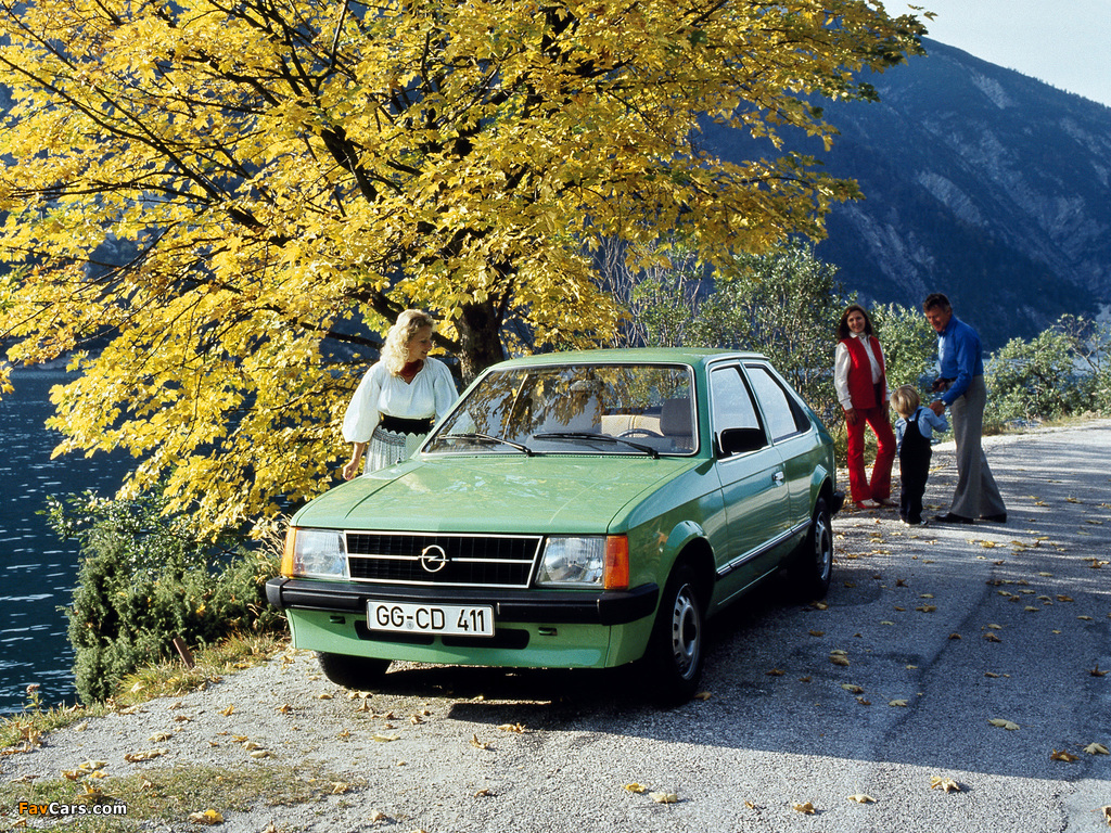 Opel Kadett 2-door (D) 1979–81 photos (1024 x 768)
