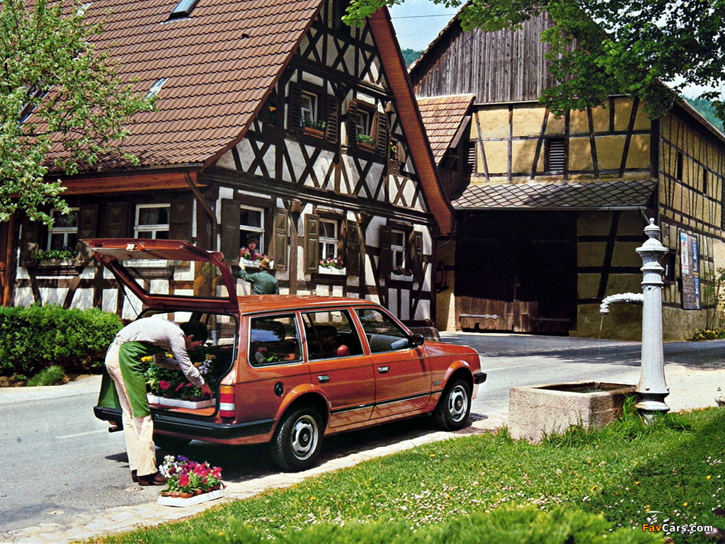 Opel Kadett Caravan 5-door (D) 1979–84 wallpapers (1024 x 768)